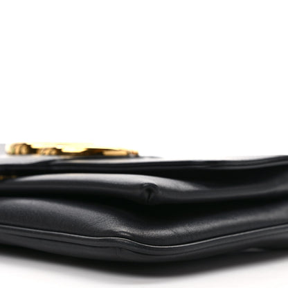 Gucci Vitello Palmellato Lux Small Arli Flap Shoulder Bag Black 8 of 8