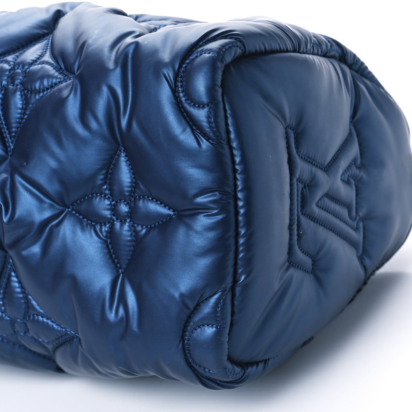 Econyl Mini Monogram Pillow Speedy Bandouliere 25 Navy