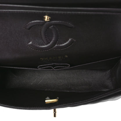 Chanel Lambskin Quilted Small Double Flap Dark Brown 5 of 10