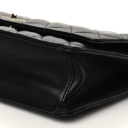 Chanel Lambskin Quilted Fantasy Pearl Flap Black 9 of 10