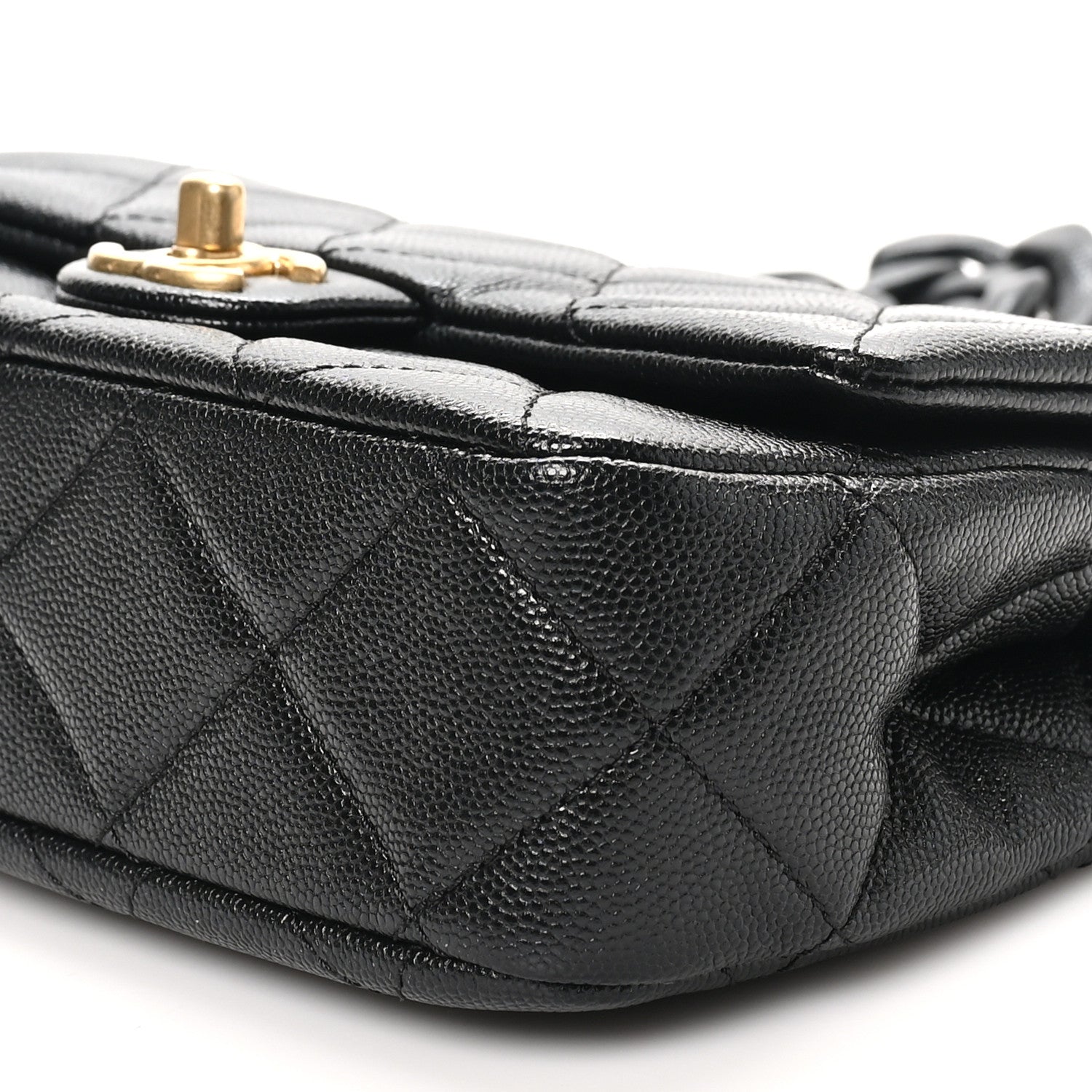 Chanel Caviar Quilted Funky Match Mini Flap Black 10 of 10