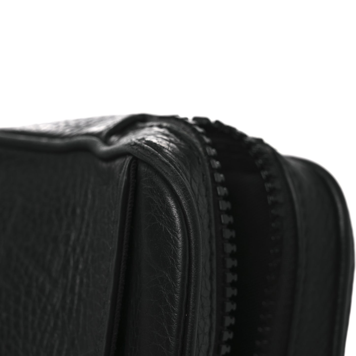 Taurillon Monogram Uniformes Solar Ray Soft Pochette Volga Belt Bag Black