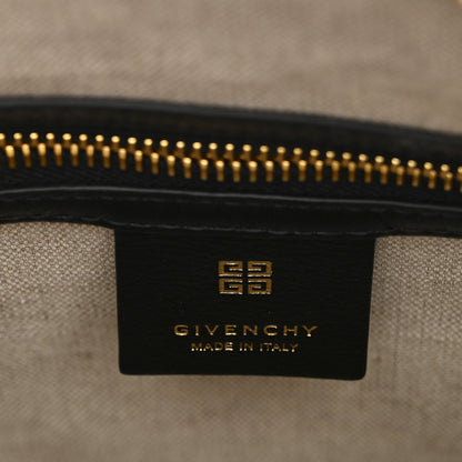 Givenchy Raffia Embroidered Mini Antigona Natural Black 6 of 10
