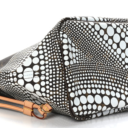 Louis Vuitton Monogram Kusama Waves Neverfull MM White 8 of 9