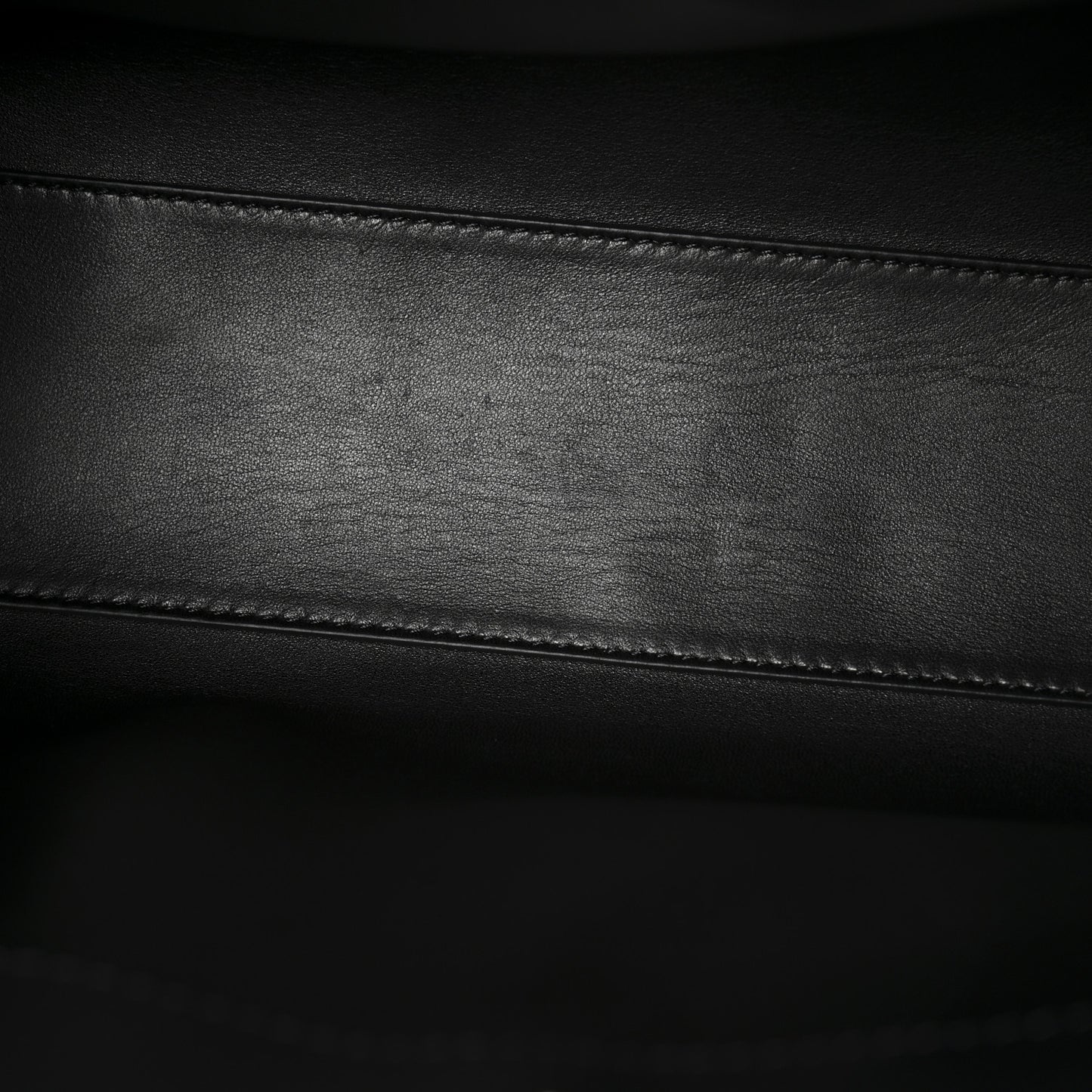 Polished Saddle Calfskin Small Alexia Bag Black