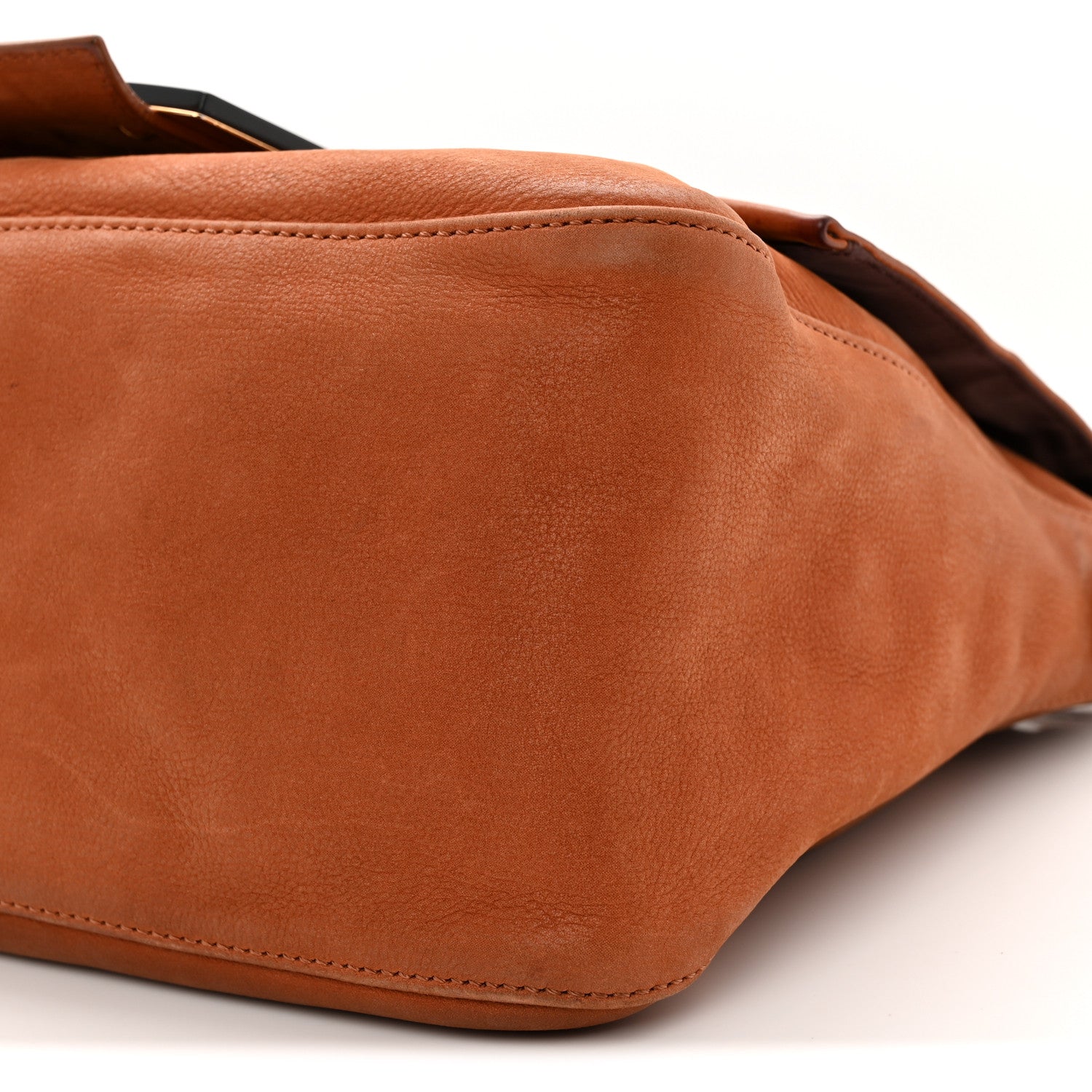 Fendi Vitello Savana Big Forever Mama Baguette Brown 10 of 13