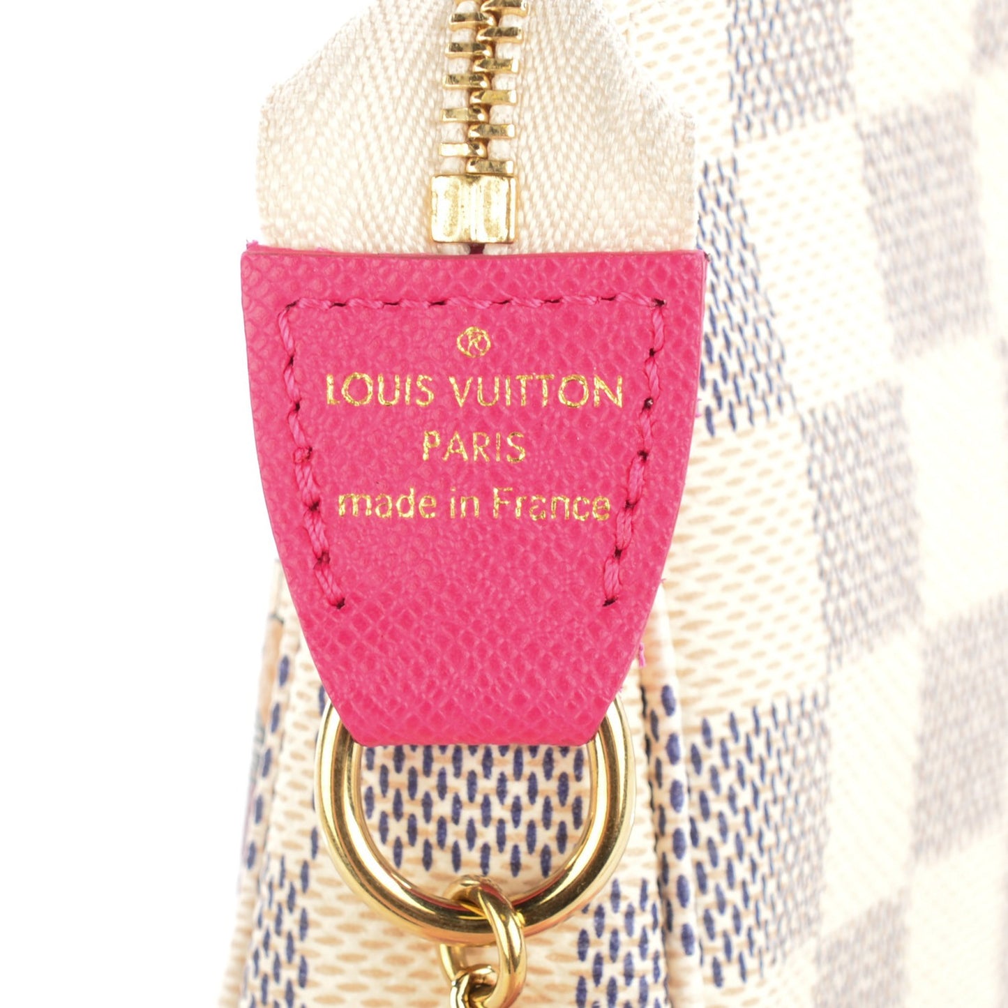 Damier Azur 2015 Christmas Animation Mini Pochette Accessories