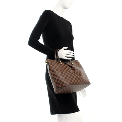 Louis Vuitton Damier Ebene Siena GM 3 of 10