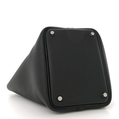 Hermes Taurillon Clemence Picotin Lock 18 PM Black 4 of 11