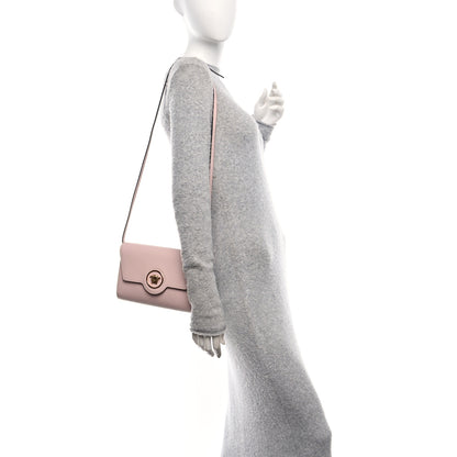 Versace Grained Calfskin La Medusa Crossbody Bag Dusty Rose 2 of 9