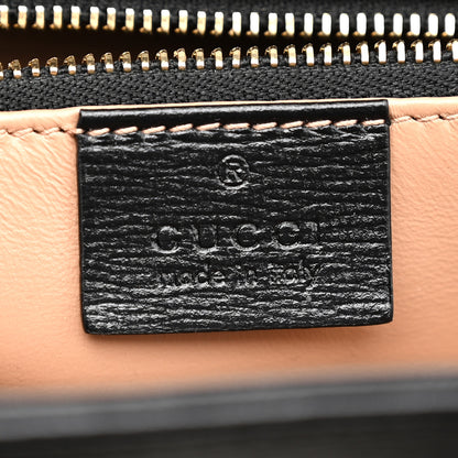 Gucci Pony Hair Zebra Striped Horsebit 1955 Shoulder Bag White Brown Black 6 of 10