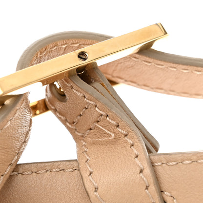 Chloe Calfskin Mini Georgia Crossbody Bag Beige 16 of 17