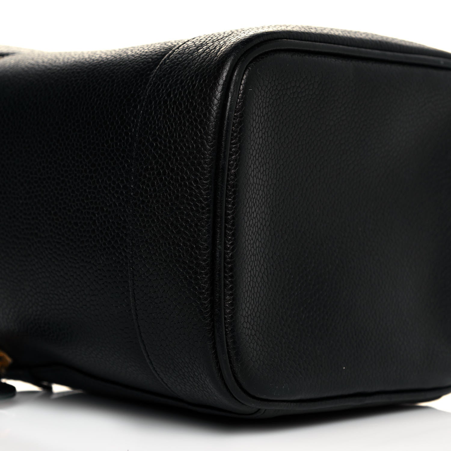 Chanel Caviar Vanity Cosmetic Case Black 7 of 13