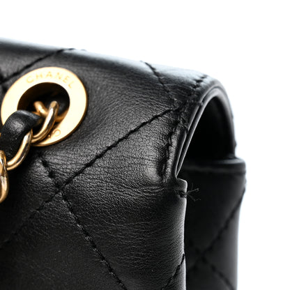 Chanel Calfskin Quilted Small Enchained Flap Black 14 of 14