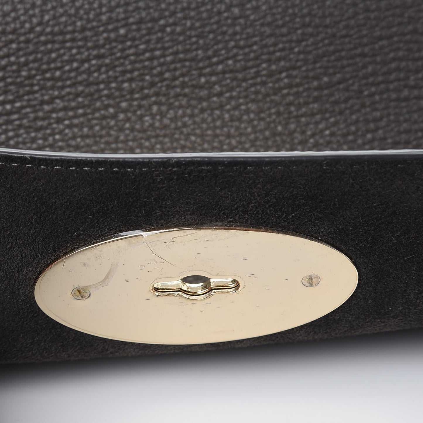 Classic Grain Calfskin Bayswater Mole Grey
