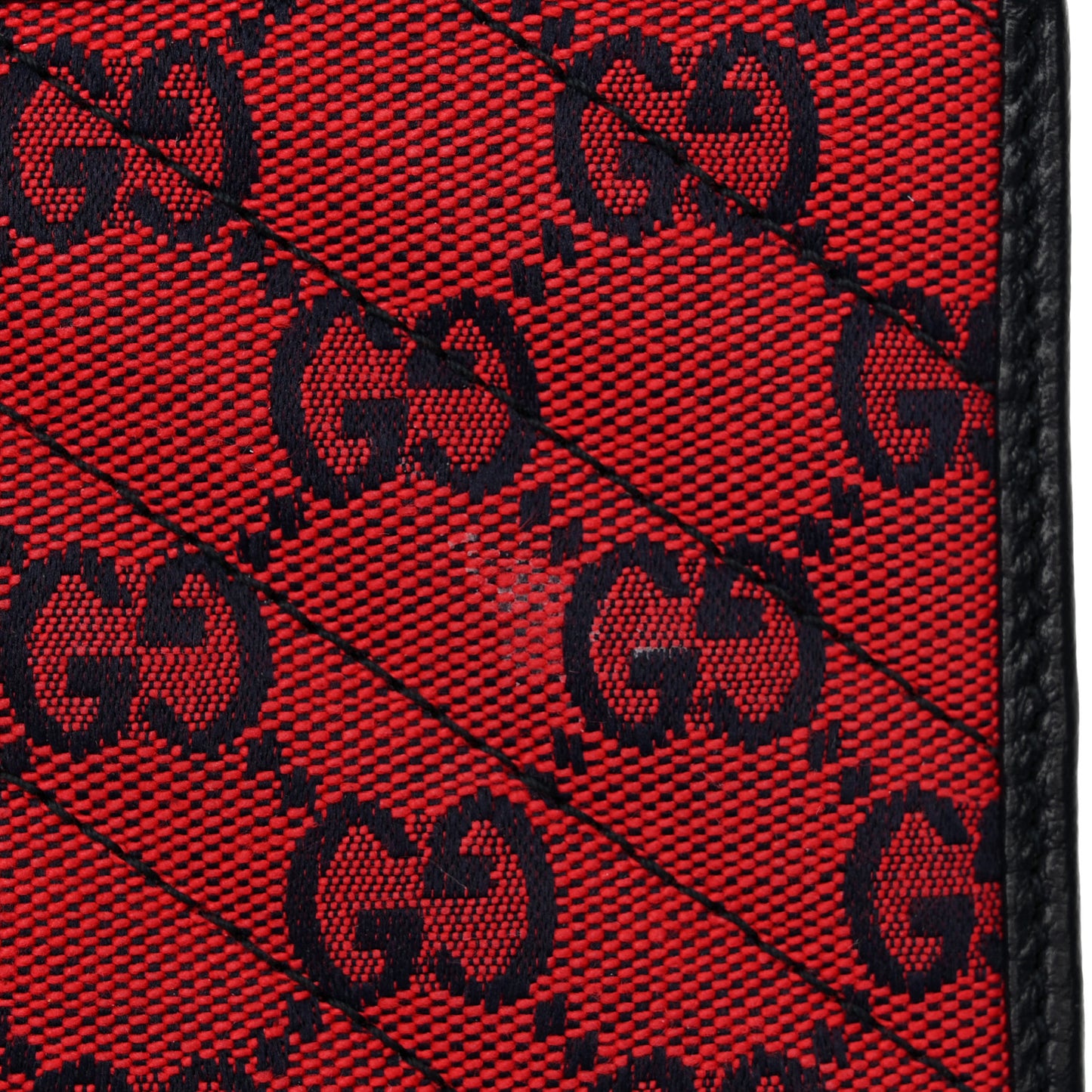 Monogram Multicolor Matelasse Diagonal GG Marmont Chain Wallet Red Blue Pink Green