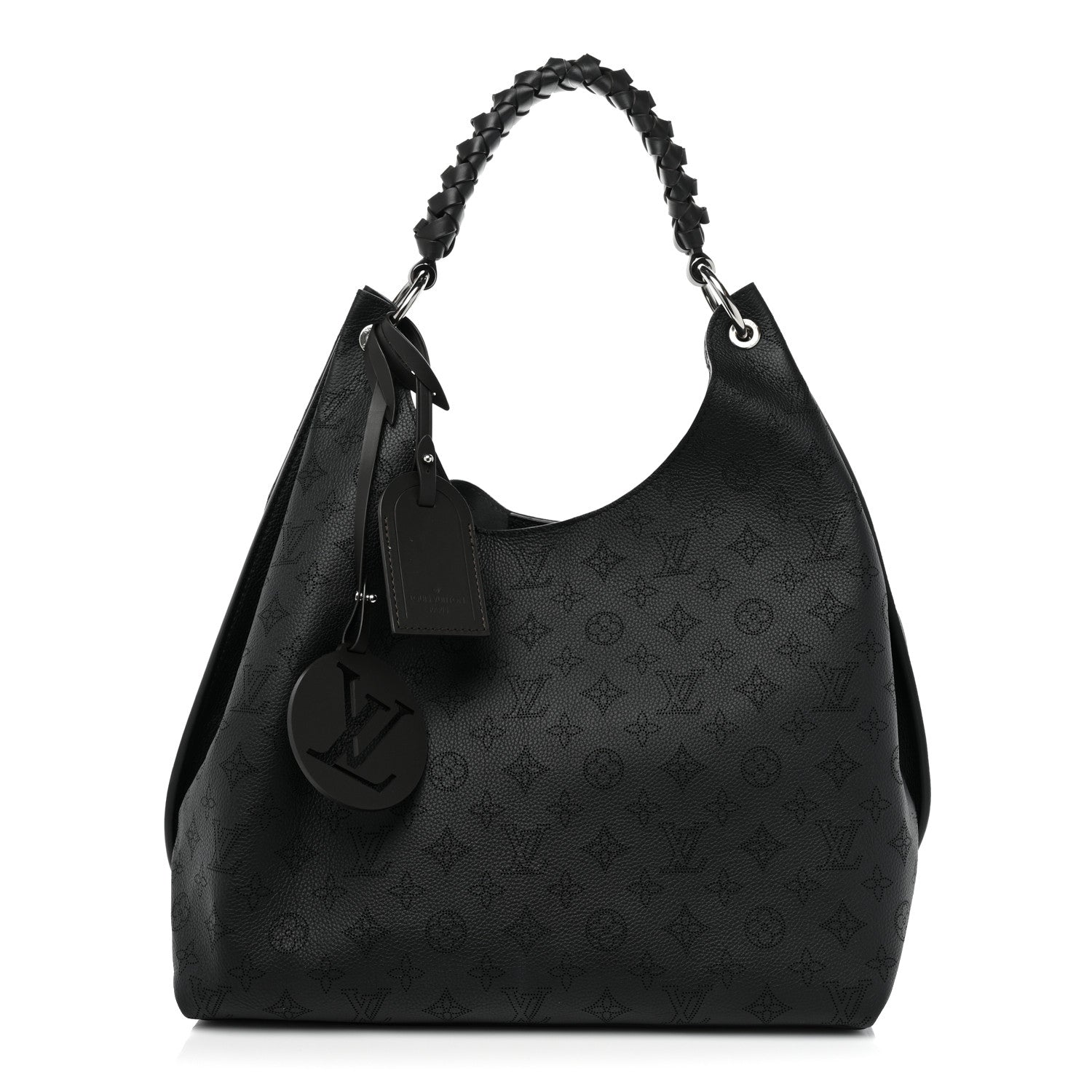 Louis Vuitton Mahina Carmel Hobo Black 1 of 11
