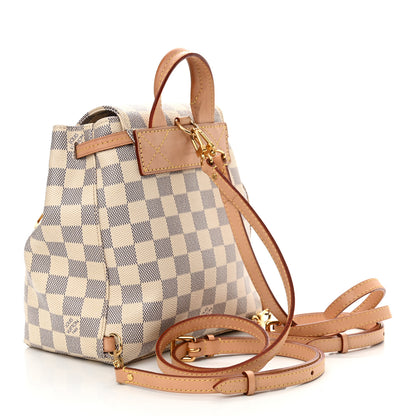 Louis Vuitton Damier Azur Sperone BB Backpack 3 of 10