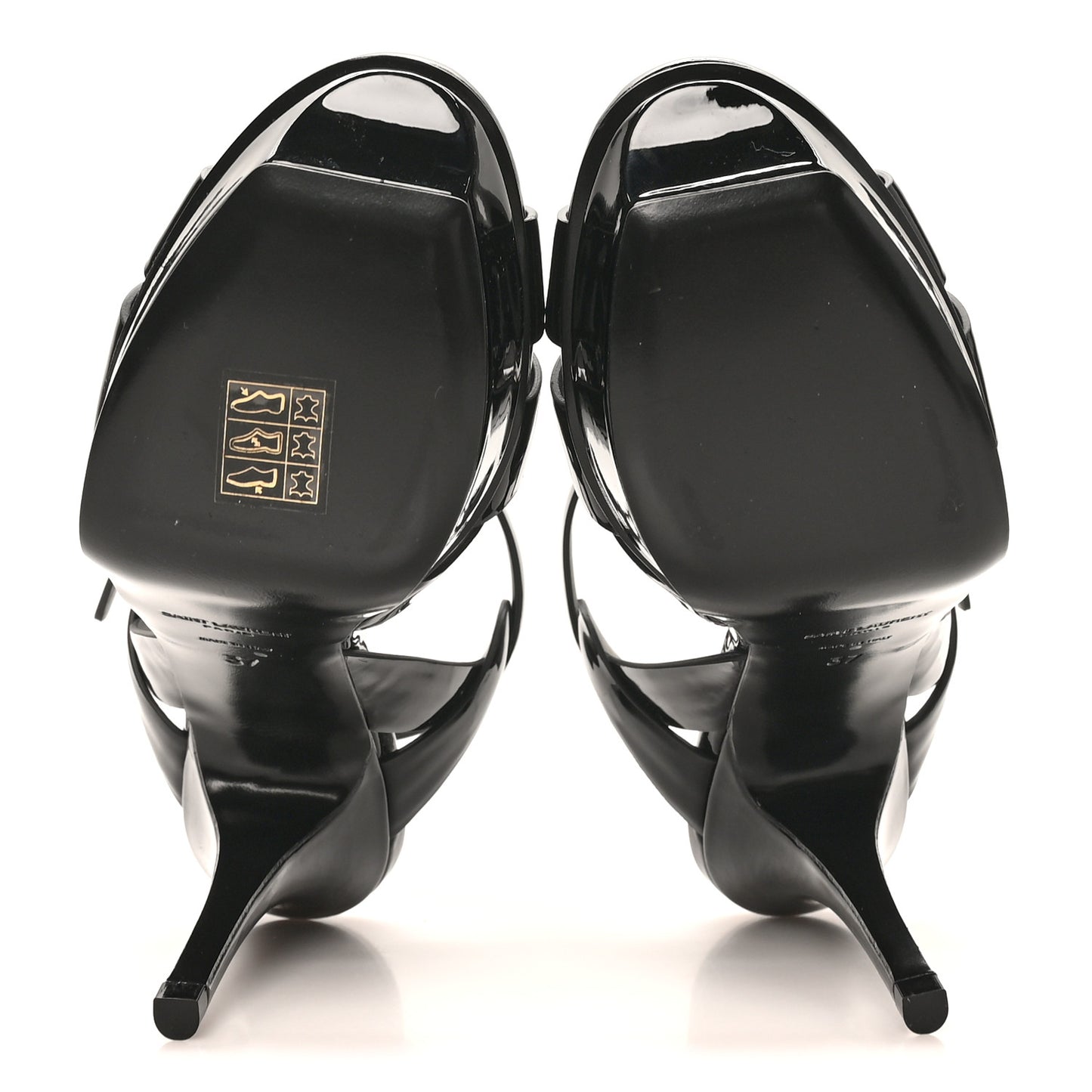 Patent Tribute 75 Platform Sandals 37 Black