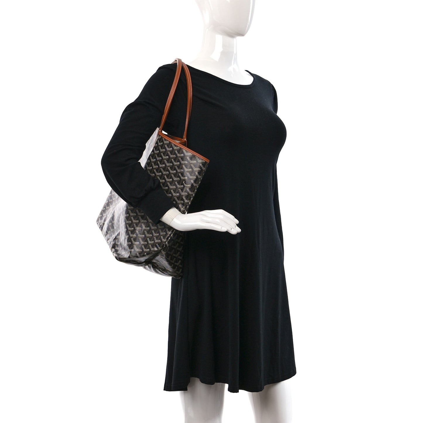 Goyardine Saint Louis GM Black Gold