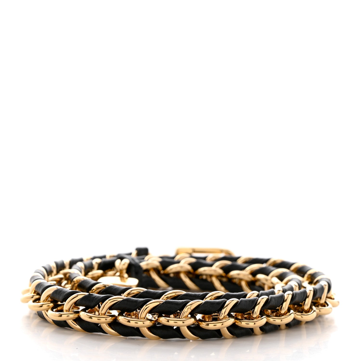 Louis Vuitton Calfskin Multi Pochette Chain Shoulder Strap Black Gold 2 of 3