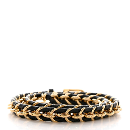 Louis Vuitton Calfskin Multi Pochette Chain Shoulder Strap Black Gold 2 of 3