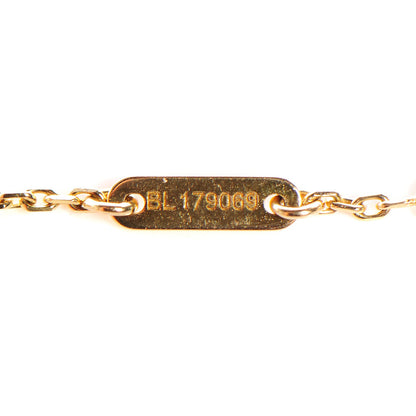 Van Cleef & Arpels 18K Yellow Gold Mother of Pearl Sweet Alhambra Butterfly Bracelet 5 of 6