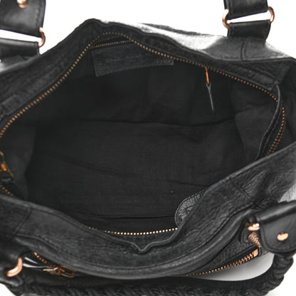 Balenciaga Agneau Giant 21 Rose Gold Hardware City Black 4 of 15