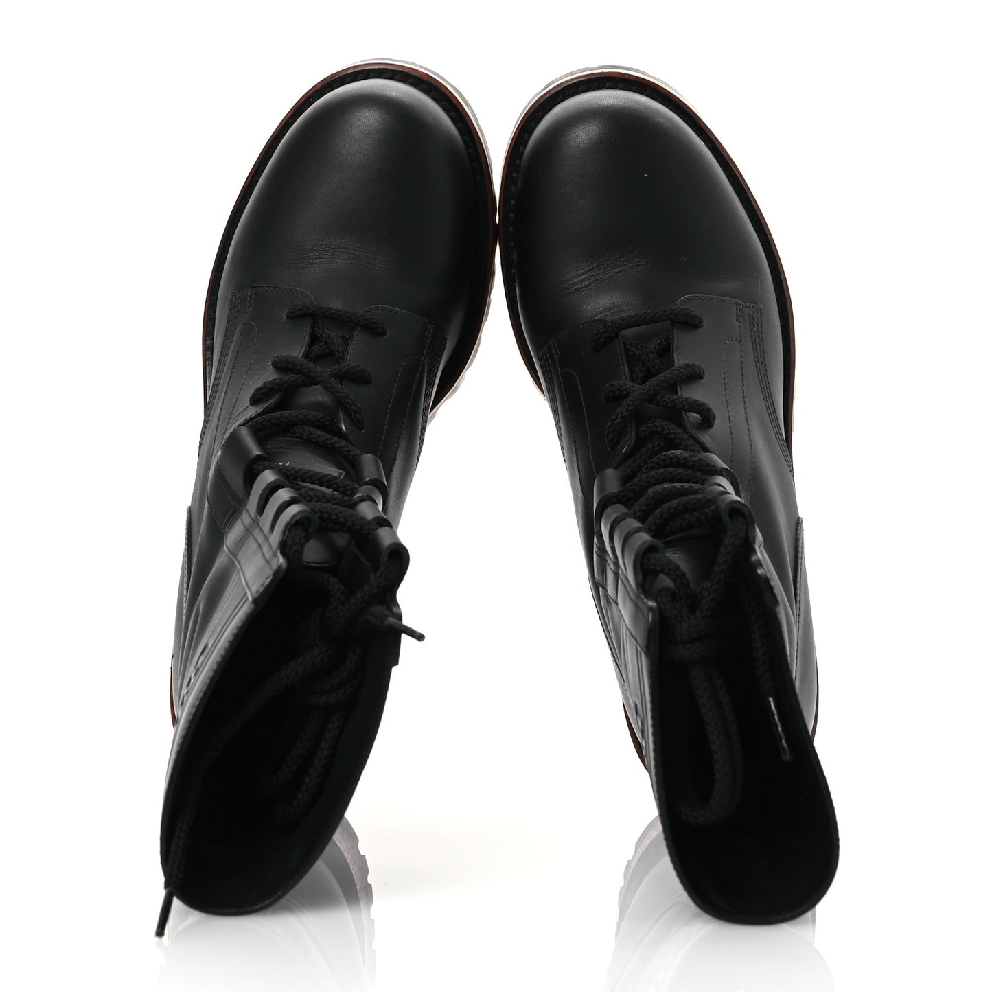 Calfskin Dior Quest 35mm Hiking Boots 41 Black