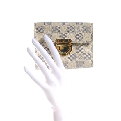 Louis Vuitton Damier Azur Koala Wallet 2 of 7