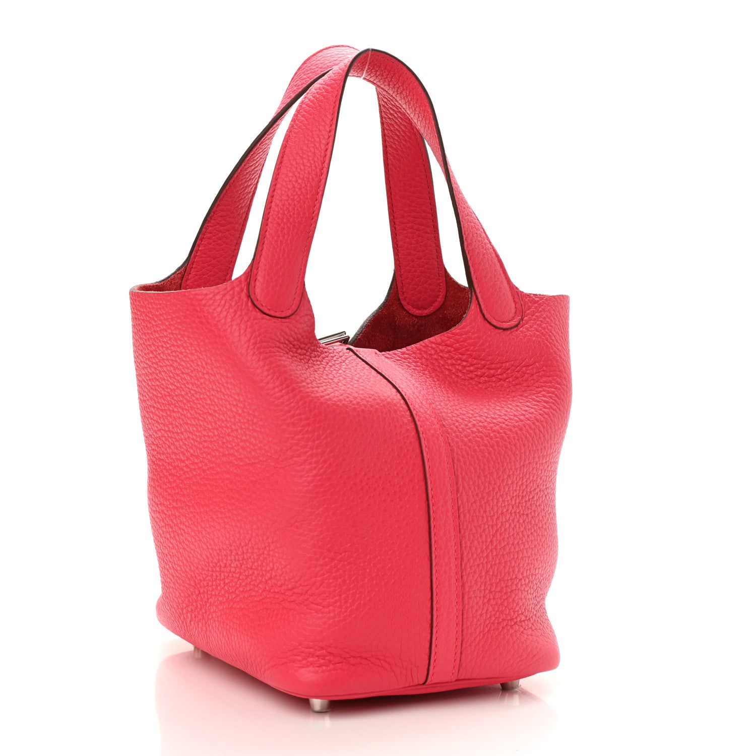 Hermes Taurillon Clemence Picotin Lock 18 PM Rose Extreme 3 of 11