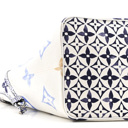 Louis Vuitton Monogram Canvas By The Pool Okinawa 2.0 Neverfull GM Blue 10 of 13
