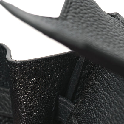 Hermes Togo Birkin 25 Black 7 of 10