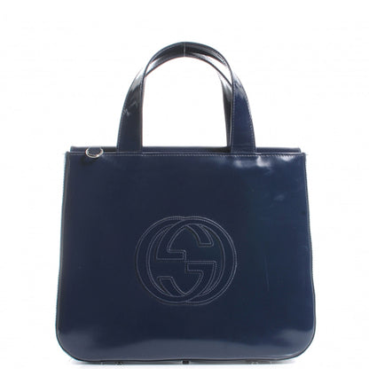 Gucci Patent GG Bag Blue 1 of 10
