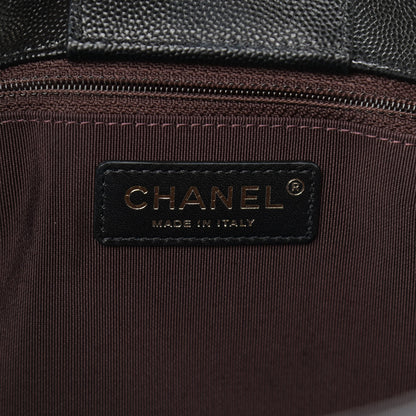 Chanel Caviar Quilted Large Shopping Tote Black 6 of 11