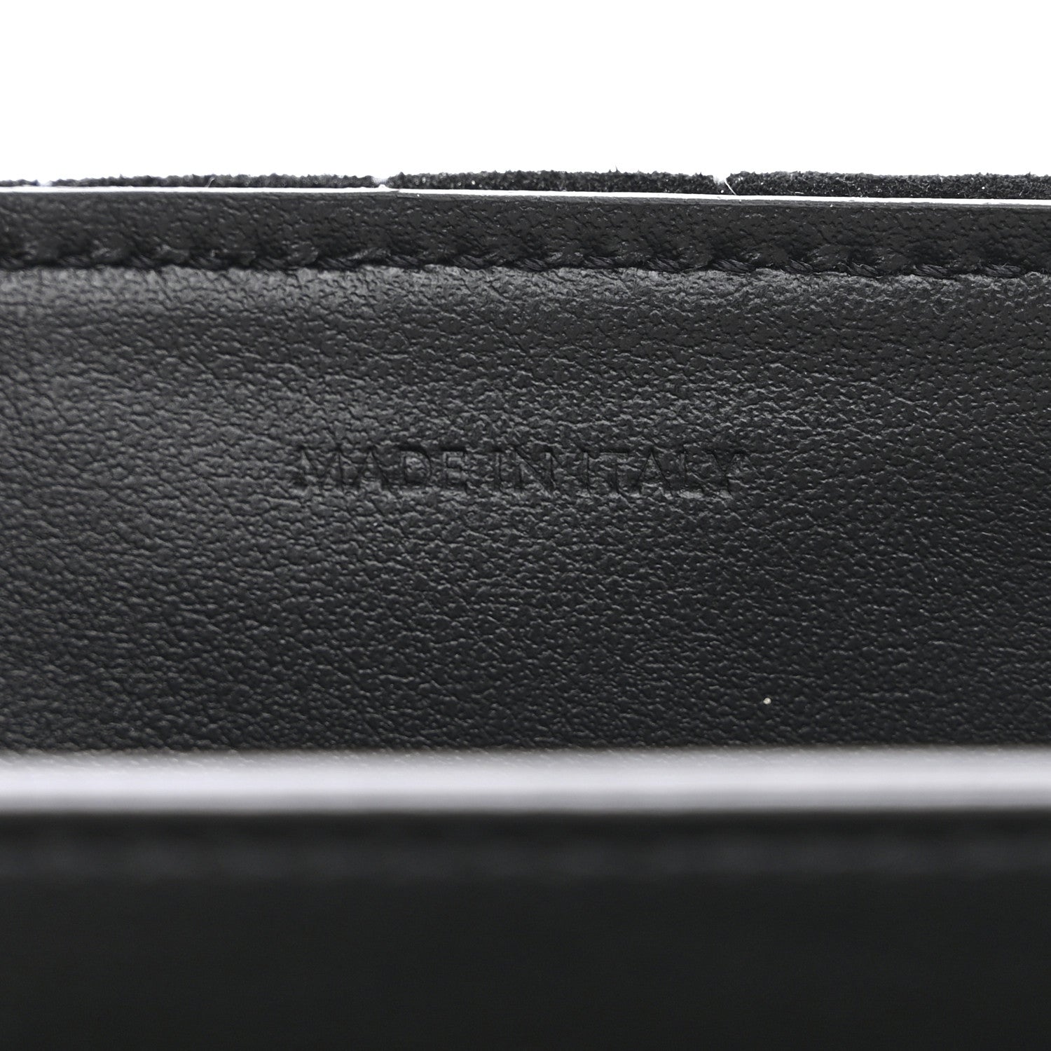 Celine Suede Quilted Medium C Bag Black 7 of 11