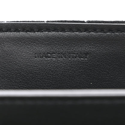 Celine Suede Quilted Medium C Bag Black 7 of 11
