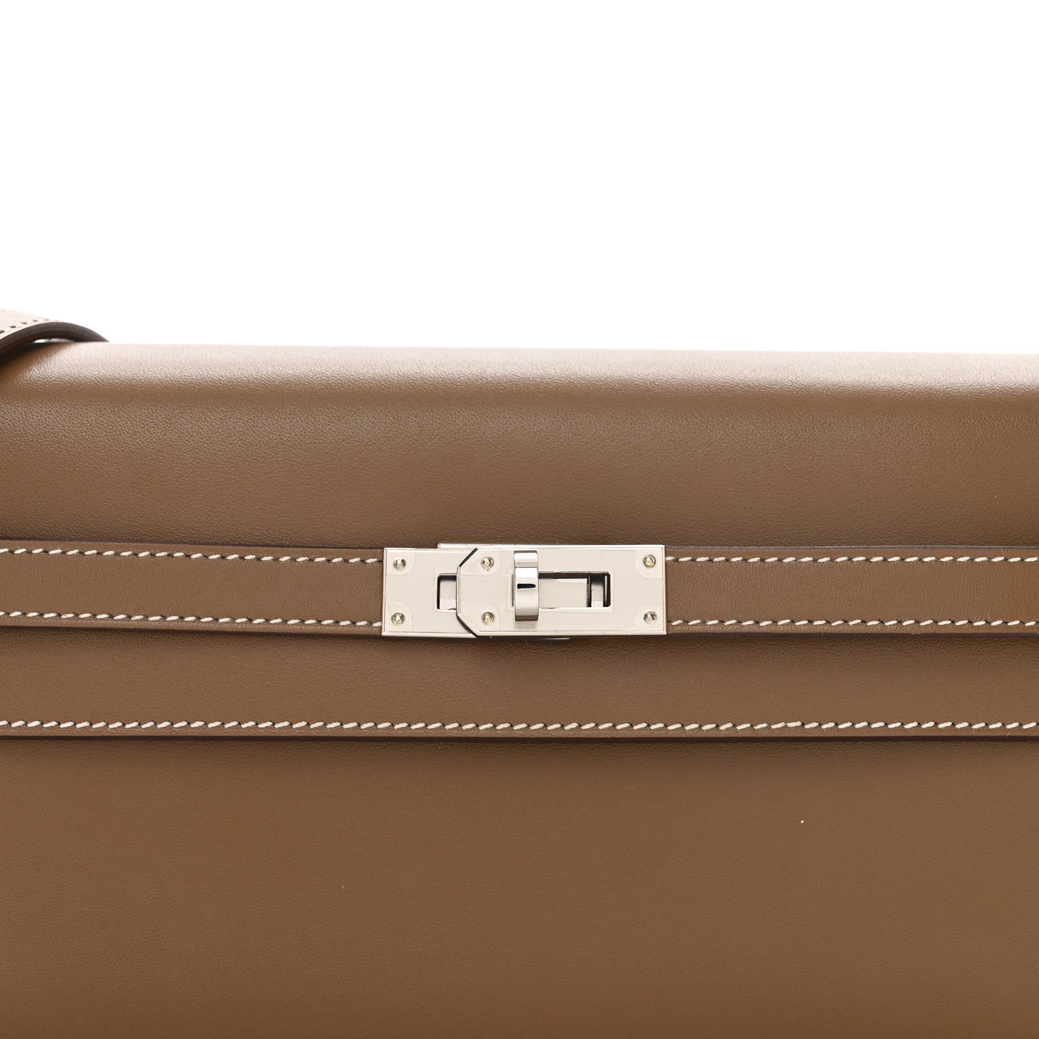 Hermes Tadelakt Kelly Wallet To Go Etoupe 5 of 8