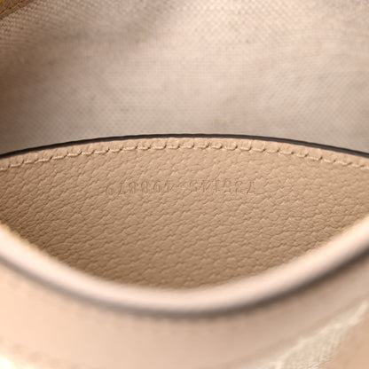 Gucci GG Supreme Monogram Textured Dollar Calfskin Small Ophidia Hobo Beige Mystic White Oatmeal 7 of 10