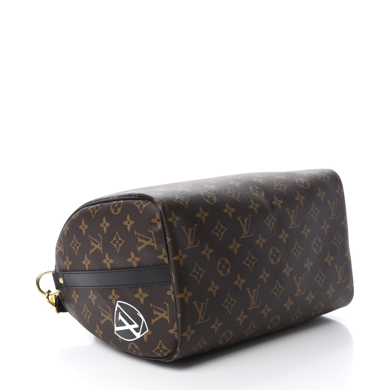 Louis Vuitton Monogram My World Tour Speedy Bandouliere 30 Black 4 of 11