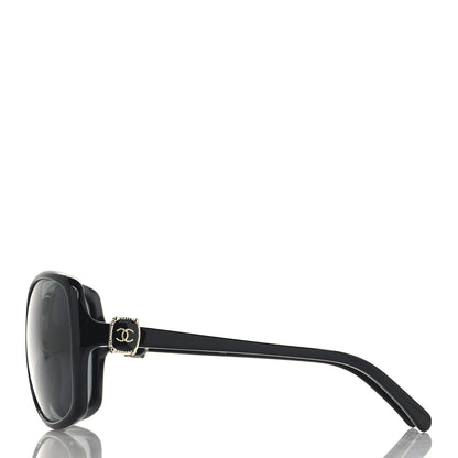 Chanel Acetate CC Sunglasses 5174 Black 3 of 7