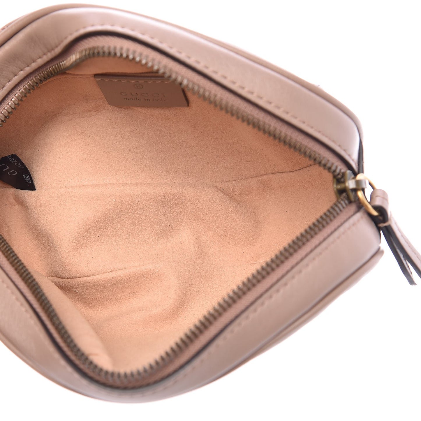 Calfskin Matelasse GG Marmont Belt Bag 85 34 Porcelain Rose