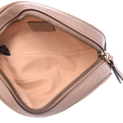 Gucci Calfskin Matelasse GG Marmont Belt Bag 85 34 Porcelain Rose 6 of 13