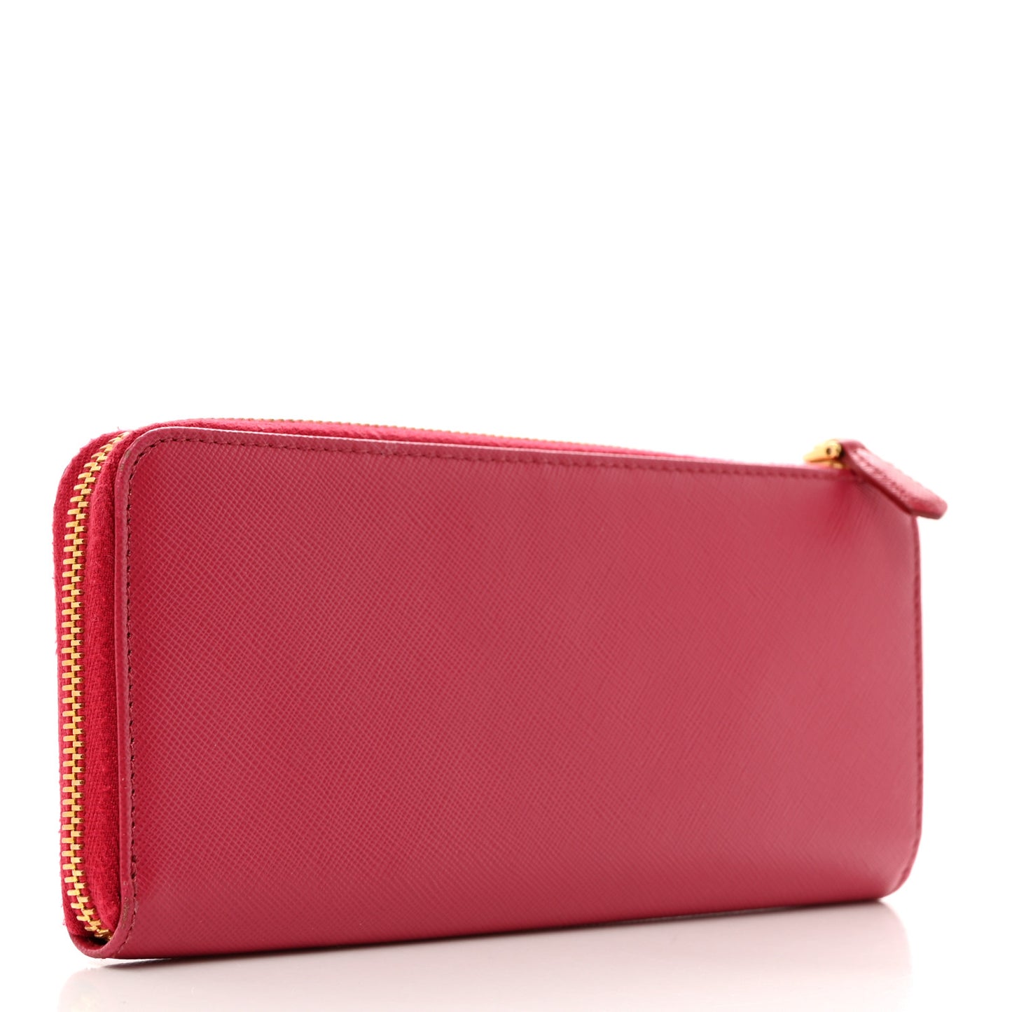 Saffiano Move Half Zip Wallet Peonia