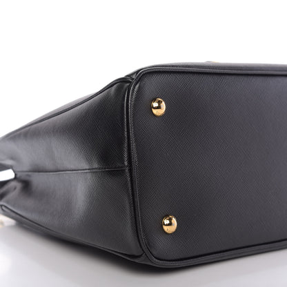 Prada Saffiano Lux Medium Tote Black 7 of 10
