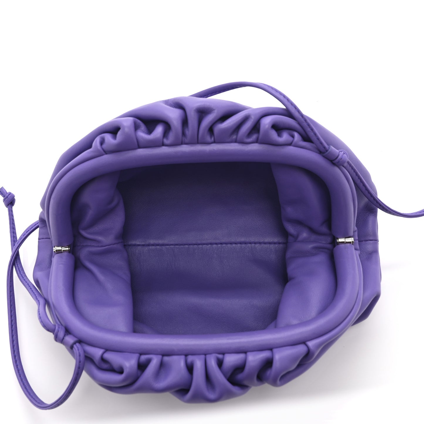 Butter Calfskin The Mini Pouch Purple