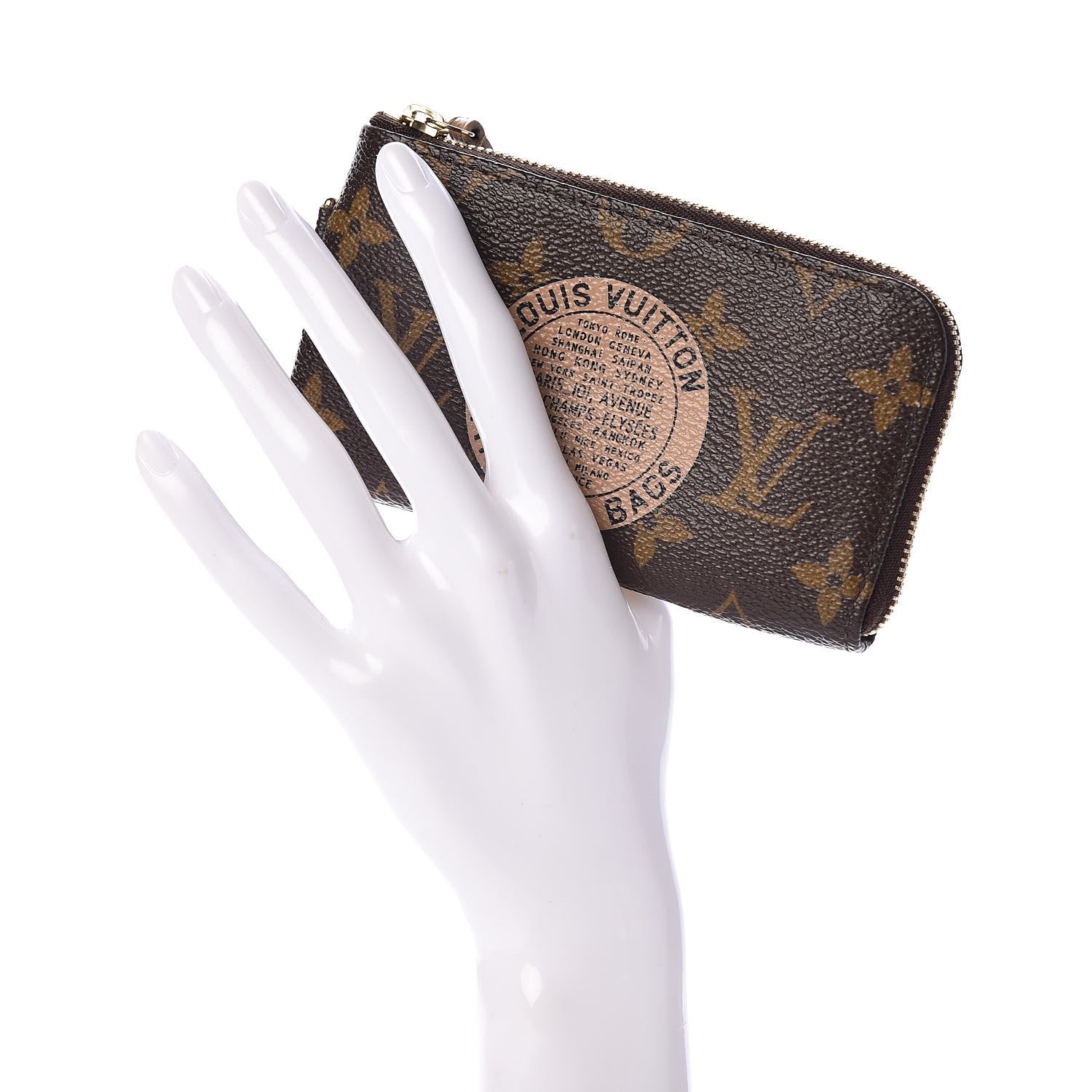 Louis Vuitton Monogram Complice Trunks and Bags Key Pouch Beige 2 of 6