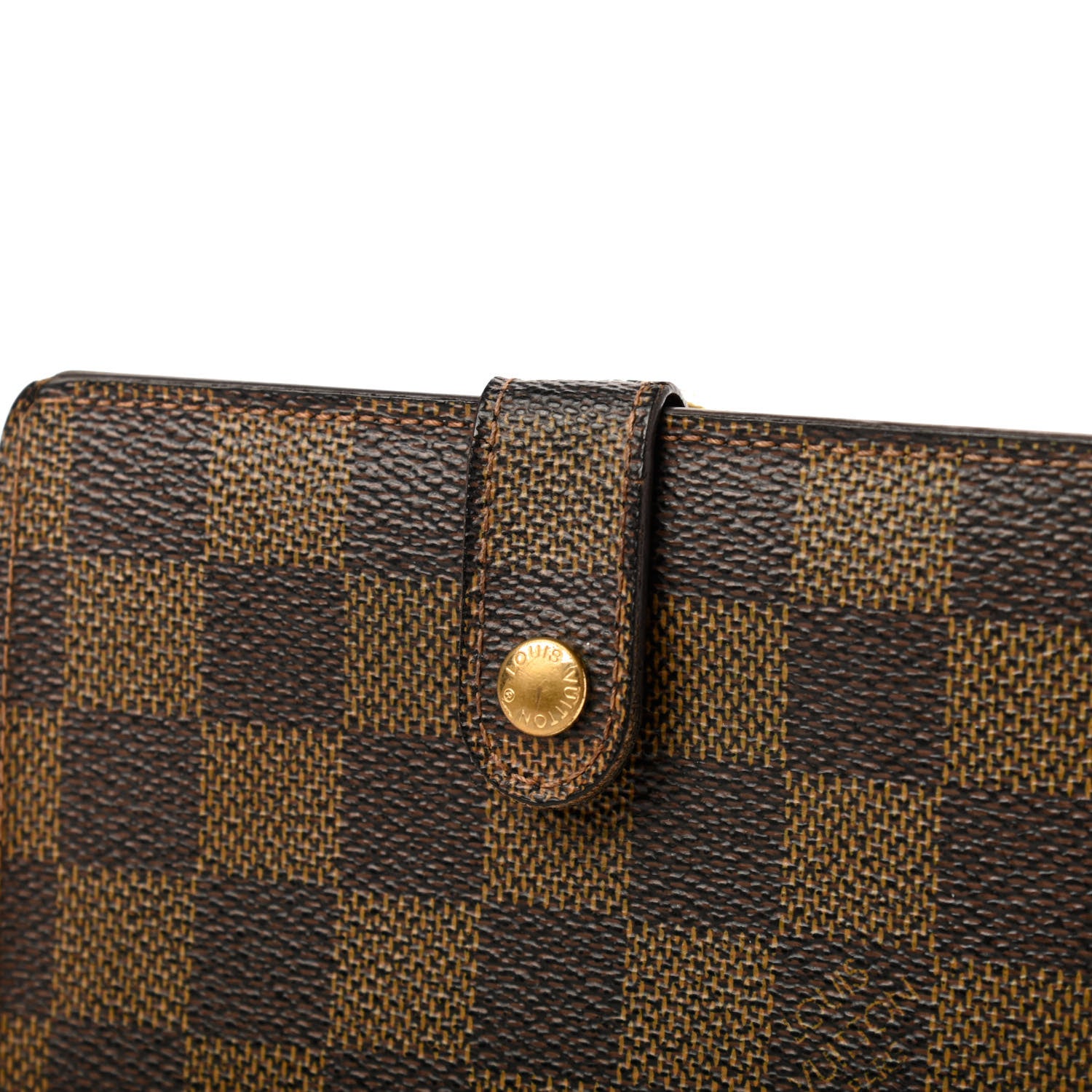 Louis Vuitton Damier Ebene French Purse Wallet 9 of 13