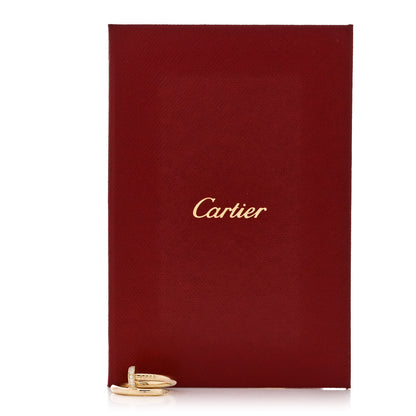 Cartier 18K Yellow Gold Diamond Juste Un Clou Ring 53 6.5 6 of 6