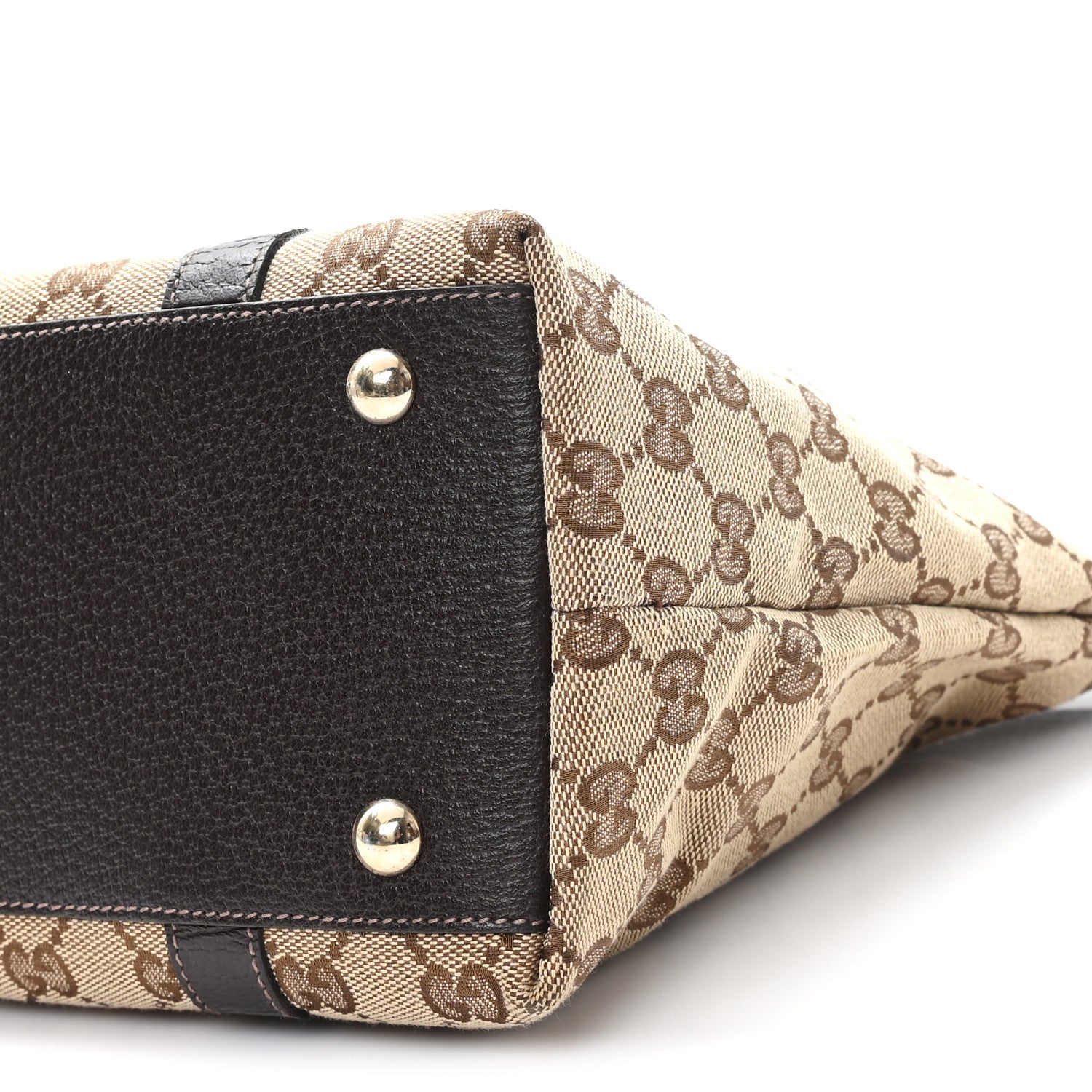 Gucci Monogram Medium Abbey Tote Brown 10 of 10